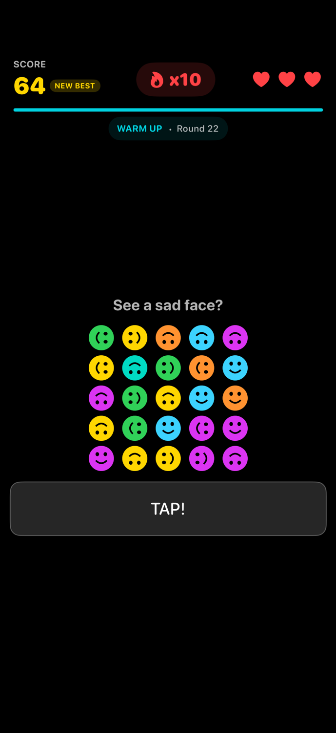 Reflex Duels mini-games variety - math, colors, symbols, and more brain training puzzles